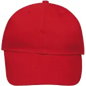 Sols Buffalo 6 panel baseballpet (Rood)
