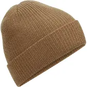 Beechfield Geribde muts Polylana (Koekje)