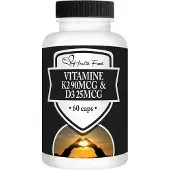Health Food Vitamine K2 90mcg & D3 25mcg 60 capsules