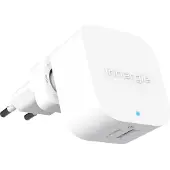 Innergie Power Joy, 30W, 5.4A, USB-C + USB-A wandlader + reisaansluitingen