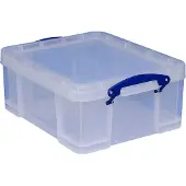 Really Useful Box transparante opbergbox 21 liter