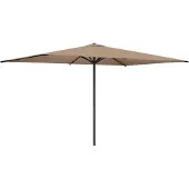vidaXL Tuinparasol 200 x 300 cm Polyester Rechthoekig Taupe