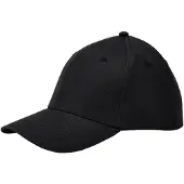 Beechfield EarthAware Organic Cotton Stretch Baseball Cap (Zwart)