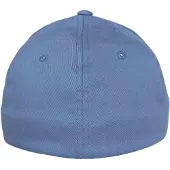 Flexfit Wollige gekamde muts (Leisteenblauw)
