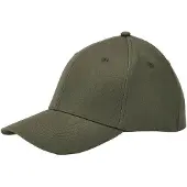 Beechfield EarthAware Organic Cotton Stretch Baseball Cap (Olijfgroen)
