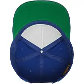 Flexfit Klassieke 5 Paneel Snapback Cap (Koningsblauw)