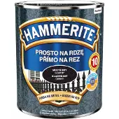 Hammerite Direct op roest Roestverf Anticorrosieverf 0,7l, Zwart