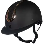 HKM Cap Illusion Black/Rose Gold 49-51cm