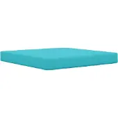 vidaXL Buitenbankkussen Polyester Turquoise 80 x 80 x 8 cm
