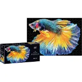 Interdruk Puzzel, 250 stukjes, kleurrijke natuur, 6 vissen