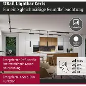 Paulmann LED-railspot URail 9.5 W LED Zwart (mat)