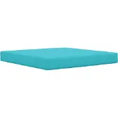 vidaXL Buitenbankkussen Polyester Turquoise 80 x 80 x 8 cm