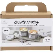 Ginza.se - Candle Casting - Soy Candle w/Aventurin & Amethyst (977753)
