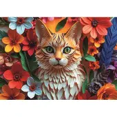 Trefl puzzel kat - 1000 stukjes - 3D effect premium legpuzzel.