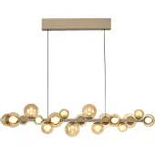 Paul Neuhaus Unieke hanglamp Pure E-Popup 18-lichts brons