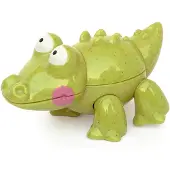 Tolo Toys speelgoed BIO First Friends krokodil - educatief duurzaam speelgoed.