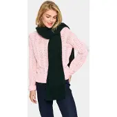 Saint tropez Sjaal 'AgitaSZ' donkergroen