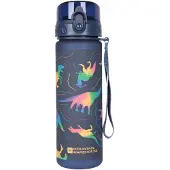 Mountain Warehouse Kinderen Dino's BPA-vrij 500ml Waterfles (Marineblauw)