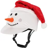 QHP CAP COVER KERST SNOWMAN Wit