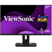 Viewsonic VG2748A-2 LED-kantoormonitor 68,58 cm (27 inch) Veelzijdige voet en aan drie zijden randloos, Full HD, 16:9, 5 ms, IPS, 250 cd/m², 60 Hz, DisplayPort