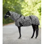 Waldhausen Antieczematosa Zebra Paardendeken Grijs 165 cm