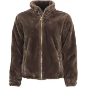 Mountain Peak Vrouwen fleece jas met nep bont Arendel | Maat XL
