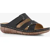 Natuform damaes slippers zwart maat 40