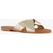 Scapino Dames slippers goud maat 38