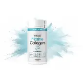 Pure Gold Marine Collagen – 100 Capsules – 50 Porties – Viscollageen met Naticol – 1000 mg Type I Collageen per Portie