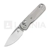 Bestechman Sprite - Stonewash + Satin - Titanium vouwmes, grijs