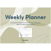 Brepols weekplanner ongedateerd lichtgroen (56 vel) EN