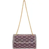 Faina Clutch lila / pruim