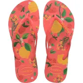 Havaianas HAV. SLIM SUMMER BLISS TROPICAL CORAL Dames Slippers - tropical coral