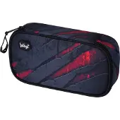 Baagl etui voor jongens - schooletui voor schrijfwaren - schoolspullen, etui voor jongens, etui voor school (Volcano)