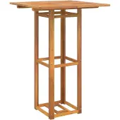 vidaXL Bistrotafel 75x75x110 cm massief acaciahout
