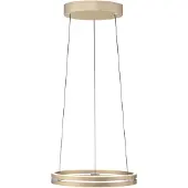 Paul Neuhaus Strakke hanglamp Pure E-Loop messing