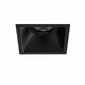 Astro - Minima Slimline Square Fixed Fire-Rated IP65 mat zwart Spot / Plafondlamp