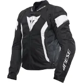 Dainese Avro 5 motorjas, textiel, zwart/wit, maat 46