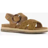 Natuform dames sandalen cognac bruin maat 41