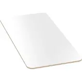 OEM Melamine tafelblad - Werkblad - 60x60 cm - Wit - Krasbestendig