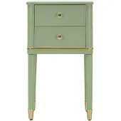 Mauro Ferretti Nachtkastje Camille Bedside Green 40×30×71 cm