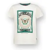 Vingino T-shirt Harloua Meisje Wit 140