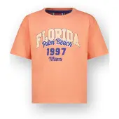 Vingino Oversized T-shirt Hanoe Meisje Oranje 104