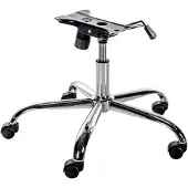 CLP Universeel bureaustoel frame - Vervangingsframe chroom