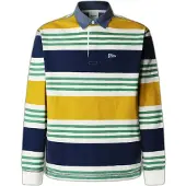 Pepe Jeans Shirt 'CLIVE' marine / mosterd / groen / wit
