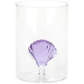 Balvi Atlantis Shell Glass 300 Ml Paars