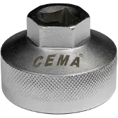 Cema binnenlagerbus, zilver, 30 mm. Zilver, 30 mm