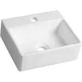 Hak Giulia Keramische wastafel 33,5x29cm