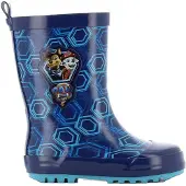 Leomil Paw Patrol - Regenlaarzen kinderen van 2 tot 6 jaar - Chase en Marshall Rubberen kinderlaarzen - Regenlaarsjes voor jongens - Maat 26 - Blauw