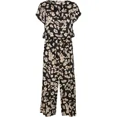 Kaffe Jumpsuit 'Beathe' beige gemêleerd / zwart
